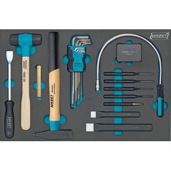 Hazet 163-60/22 Juego De Herramientas ∙ Llave Allen ∙ Herramientas Diversas ∙ Perfil De Hexágono Interior ∙ 519 Mm X 342 Mm ∙ Número De Herramientas: 22