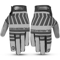 stay strong chev stripe youth gloves - cocoa youth x large