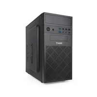 tooq caja minitorre micro-atx negra negro