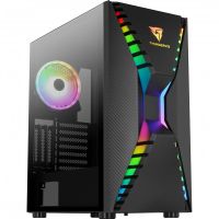aerocool thunderx3 cronusbk argb cristal templado usb 30