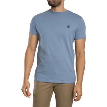 Timberland Camiseta Camiseta ajustada con logotipo bordado para hombre