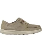 de skechers zapatos de sport melson-volgo hombre cuero marron