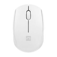 raton natec inalambrico 1600 dpi ambidiestro blanco