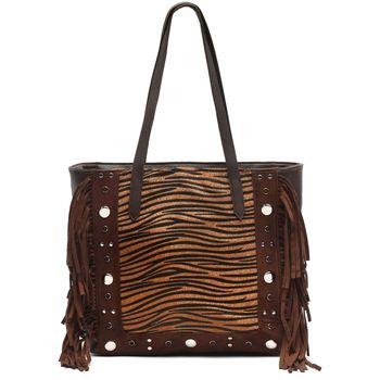 Misako Bandolera Catrinas-1 bolso shopper grande animal para mujer