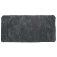 alfombra de bano angora gris 70x140 cm sealskin