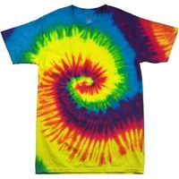 colortone camiseta rainbow para mujer