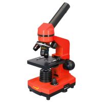 microscopio levenhuk rainbow 2l naranja