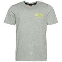 superdry camiseta t-shirt vintage vl neon para hombre