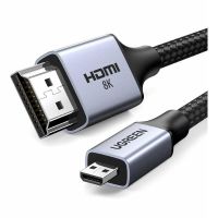 cable hdmi ugreen hd164 micro hdmi 21 8k 2m con hdr y 3d