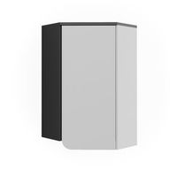 armario esquinero de pared karen 60 x 75 cm con puerta vicco