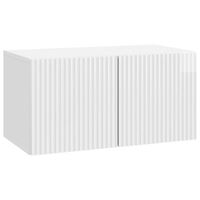 mueble para tv de pared 595 x 31 x 30 cm brillante vidaxl