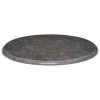 tablero para mesa marmol negro o60x25 cm vidaxl