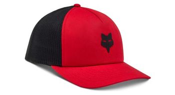 Gorra fox head trucker roja hombre