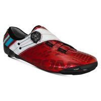 bont helix road shoes - eu 40 - redwhite