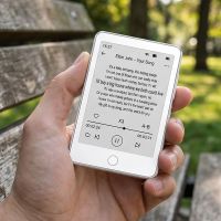reproductor mp3 con pantalla de tinta electronica de 64 gb 27-35 musica sin perdidas mini lector de libros electronicos bluetooth sin luz azul agradable para la vista para estudiantes