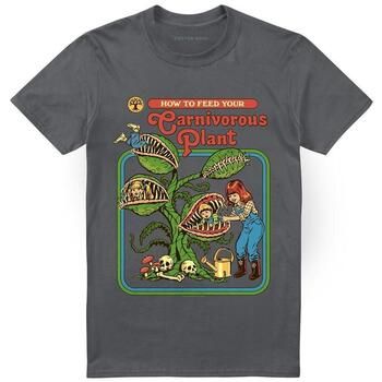 Steven Rhodes Camiseta Carnivorous Plant para mujer