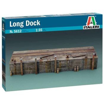 Italeri 5612 - Maqueta Muelle Largo Para Barcos. Escala 1/35