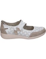 zapatos de piel para mujer treintas 4310 blanco 37