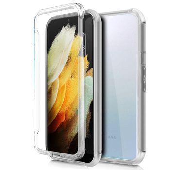 Cool Funda Silicona 3D Transparente para Samsung Galaxy S21 Ultra