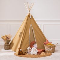 casita tipi infantil wapi ocre
