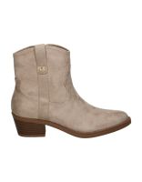 botines de tacon camperos xti 142039 en beige para mujer 37