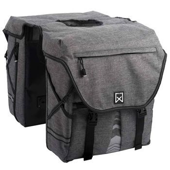 Alforjas Para Bicicleta 1200 Gris Antracita 28 L Willex
