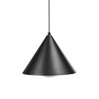 lampara colgante de metal hierro sala de estar estilo moderno industrial negro leyre