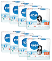 pingo panales ecologicos midi t3 4-9 kg 8x44 uds