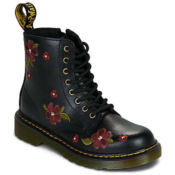 Dr. Martens Botines 1460 HS T LACE BOOT BLACK WYOMING para niña