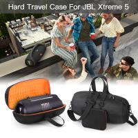 estuche de transporte portatil para jbl xtreme 5 rigido de eva a prueba de golpes impermeable con correa para el hombro