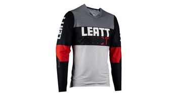 Maillot de manga larga leatt mtb gravity 4 0 gris rojo