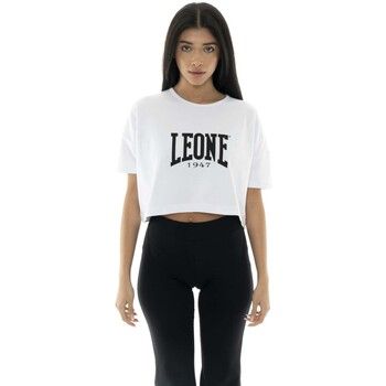 Leone 1947 Camiseta Woman Crop New Basic para mujer