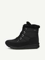 caprice bootie black made of textile and synthetic without heel size 42