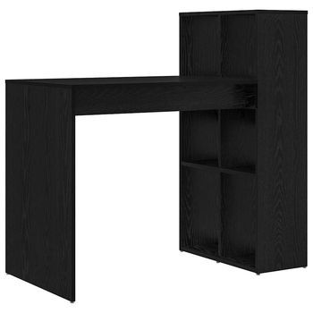 Escritorio | Mesa De Trabajo Roble Negro 108 X 55 X 103.5 Cm Madera De Ingeniería