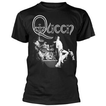 Queen Camiseta Live B W para hombre