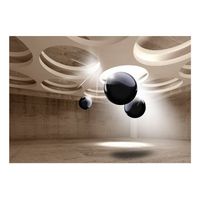 papel pintado 3d - geometric glare 350x245 cm