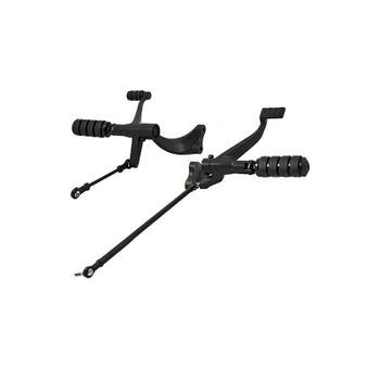 Kit mando de pie delantero Harley-Davidson Sportster '04-'13 negro