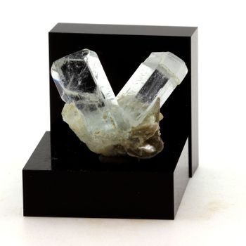 Aigue -marine + Mica De Pakistán, Skardu - Collection Natural Pierre, Propiedades De Curación Y Protección | 30.34 Ct - Certificado De Autenticidad