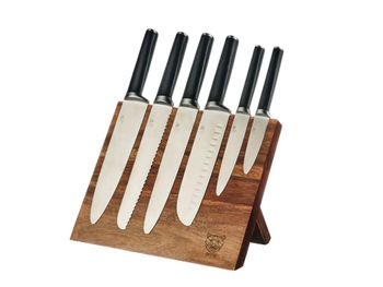 Bloque de cuchillos de cocina jona vantaa - 7 piezas