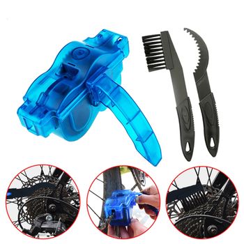 Limpiador de cadena, limpieza de bicicleta, cepillo de cadena 3D, juego de herramientas de lavado, protección de bicicleta de montaña, cadena de aceite para accesorios de ciclismo de montaña