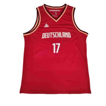 Camiseta Dennis Schröder Alemania - Peak Baloncesto roja