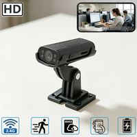 camara de seguridad compacta de ultima generacion super pequena portatil inalambrica wifi inteligente mini camara de seguridad para el hogar visualizacion remota