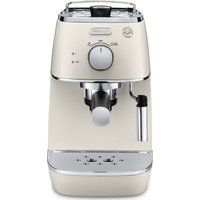 delonghi distinta eci341w coffee machine - white white