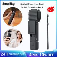 funda protectora smallrig para dji osmo pocket 4 con correa de muneca carcasa de silicona protector de pantalla y mango roscado 6005