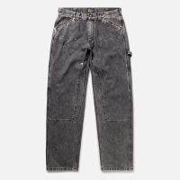 aries mens acid-wash denim carpenter jeans - w36l32