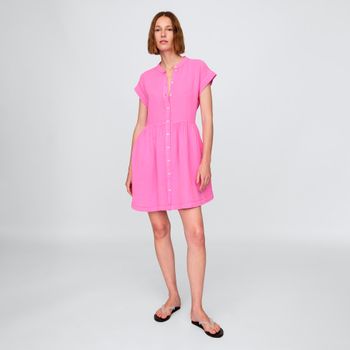 GAP Minivestido camisero de gasa 717644-002