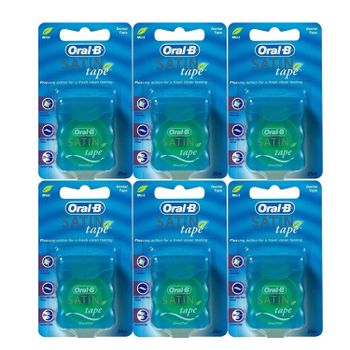 Oral-B Satintape Mint 6 Pack