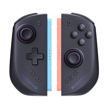 Mobapad M12-HD Switch2 Controlador con TMR Glide Sticks, botones mecánicos HD con vibración, giroscopio de 6 ejes, NFC A