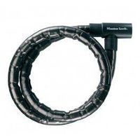 masterlock 8218 cable reforzado 2mx22mm cierre con llave