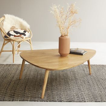 Mesa De Centro De Madera De Mindi
